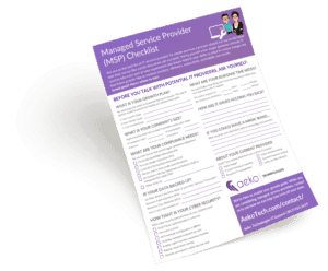 Aeko MSP Checklist Promo