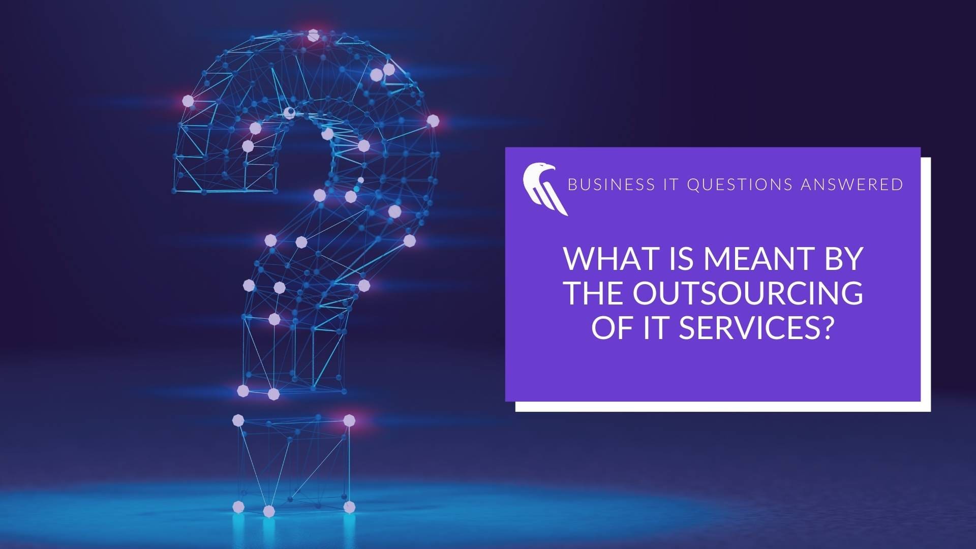 outsourcing of IT services FAQ graphic